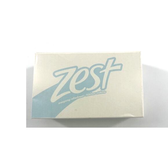 Vintage Zest Bar Soap 4.5 oz Energizing Refreshment Aqua Body Movie Prop New - Picture 2 of 4